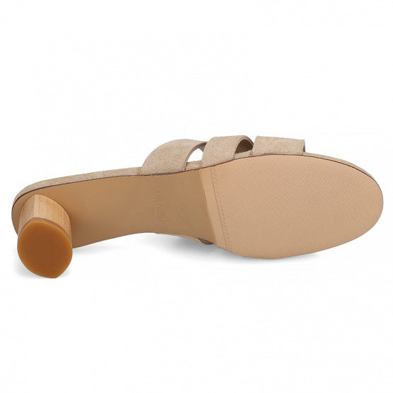 Vaneli Women's Heidi Nude Suede - Orleans Shoe Co.