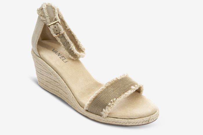 Vaneli Women’s Layry Natural Canvas - Orleans Shoe Co.