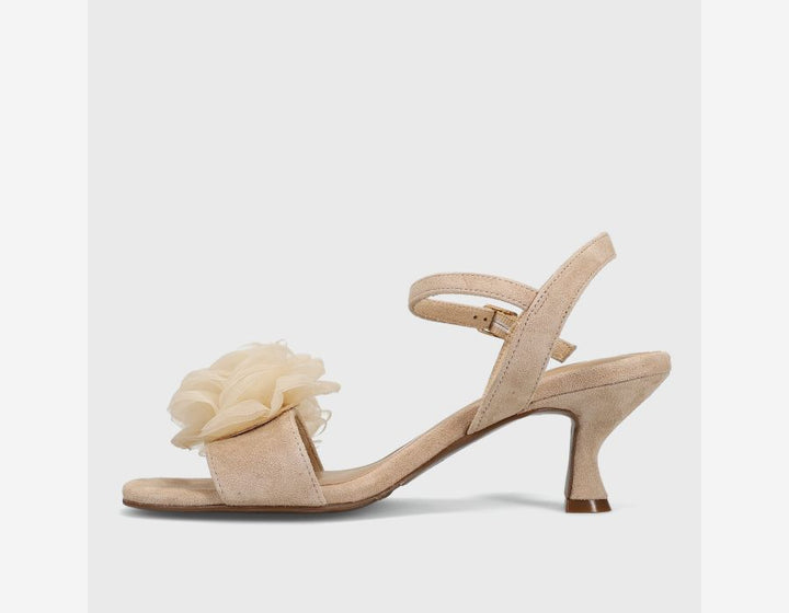 Vaneli Women's Lapis Nude Suede - Orleans Shoe Co.