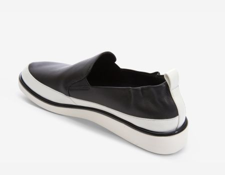 Vaneli Women's Quin Black White Nappa - Orleans Shoe Co.