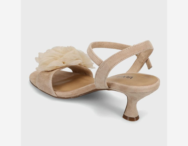 Vaneli Women's Lapis Nude Suede - Orleans Shoe Co.
