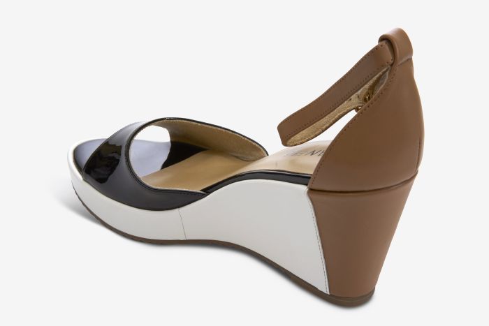 Vaneli Women’s Lemy Black Patent Combo - Orleans Shoe Co.