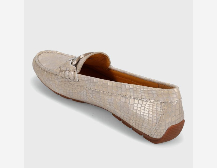 Vanelii Women's Aiker Champagne Boro Print - Orleans Shoe Co.