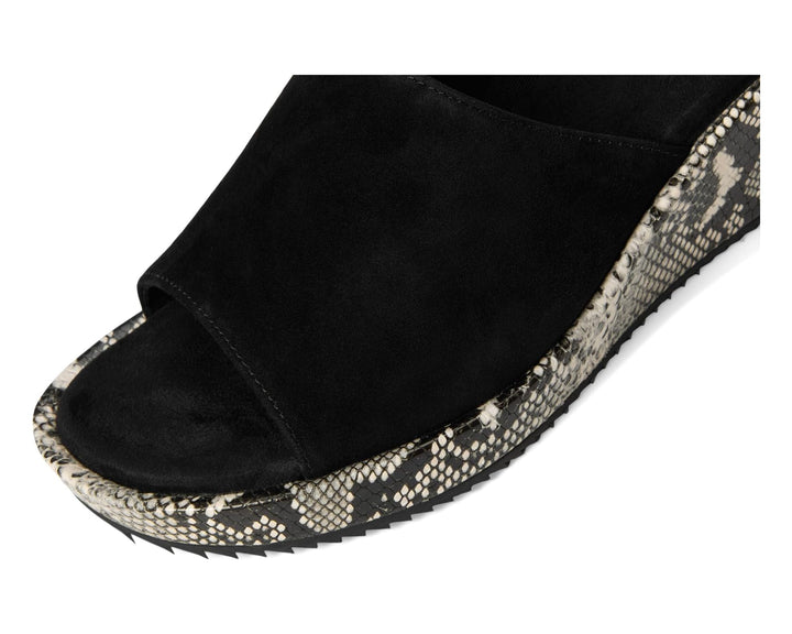 Vaneli Women's Calla Black Suede - Orleans Shoe Co.