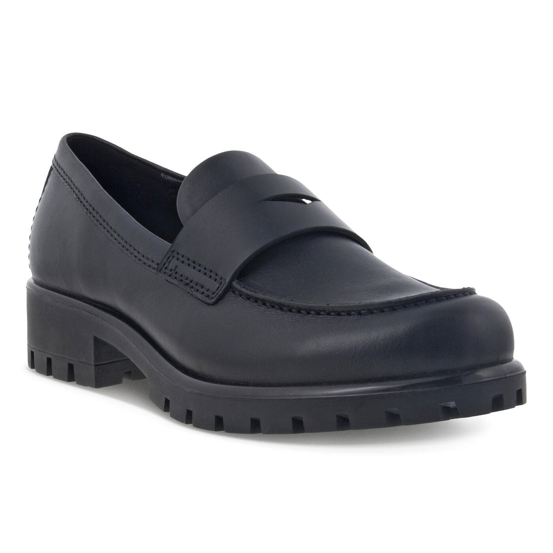Women's Ecco Modtray Loafer Black - Orleans Shoe Co.