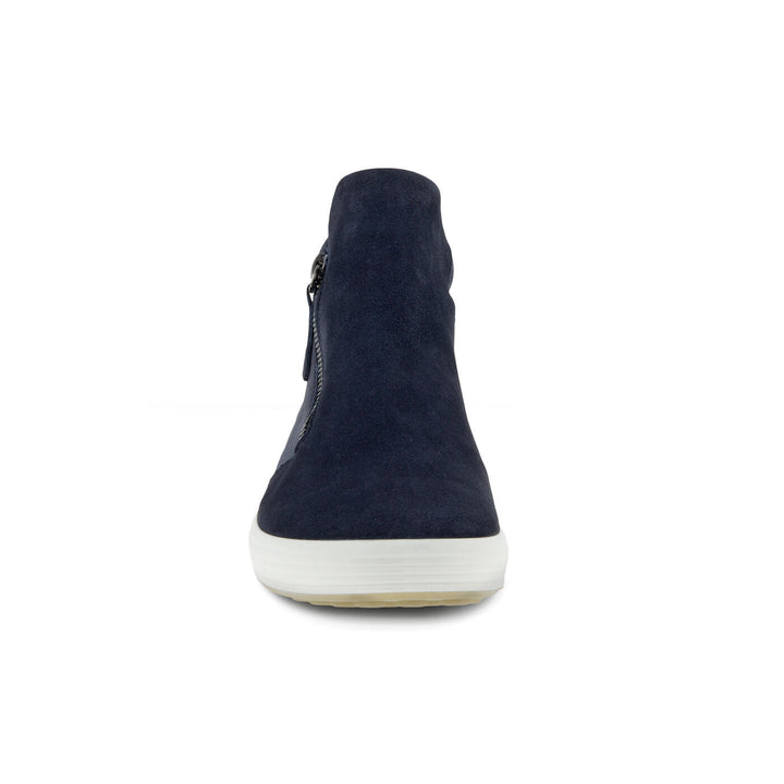 Women's Ecco Soft 7 Zip Boot Night Sky - Orleans Shoe Co.