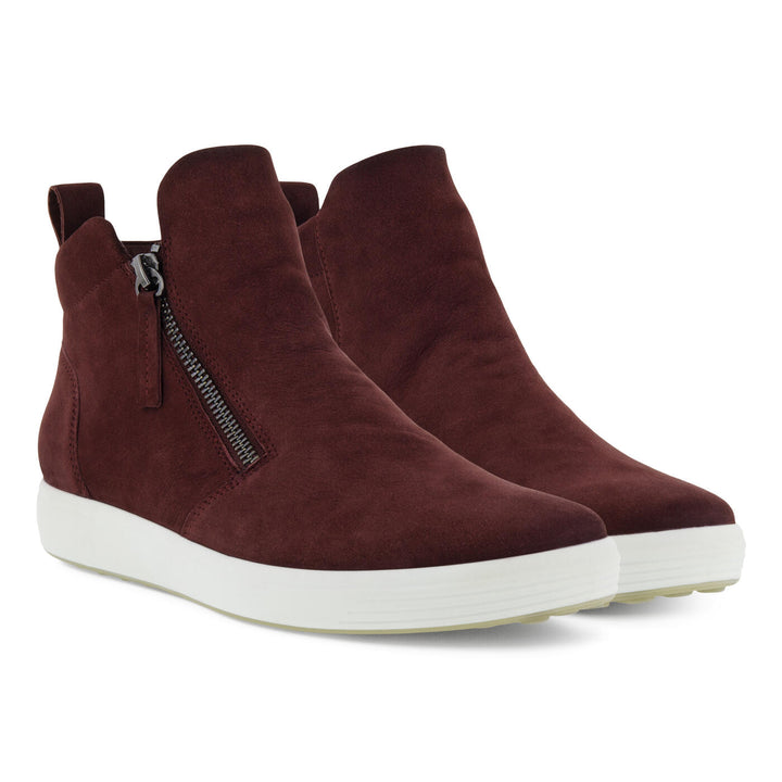 Women's Ecco Soft 7 Zip Boot Andorra - Orleans Shoe Co.