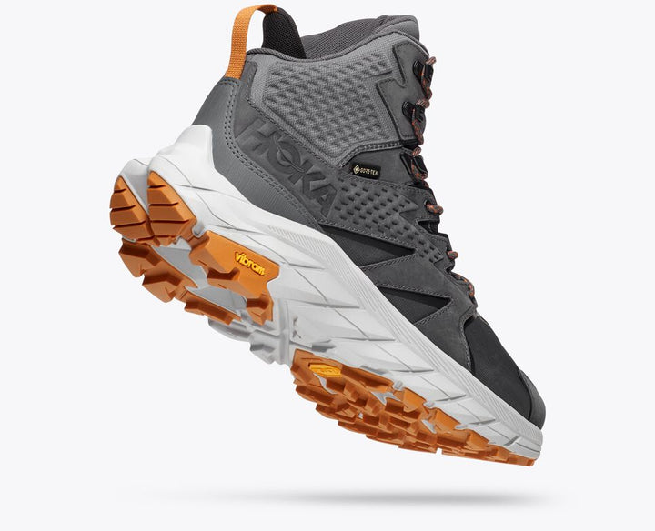 Men's Hoka One One Anacapa Mid GTX Castlerock Harbor Mist - Orleans Shoe Co.