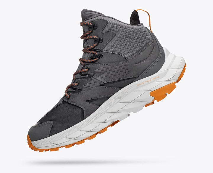 Men's Hoka One One Anacapa Mid GTX Castlerock Harbor Mist - Orleans Shoe Co.
