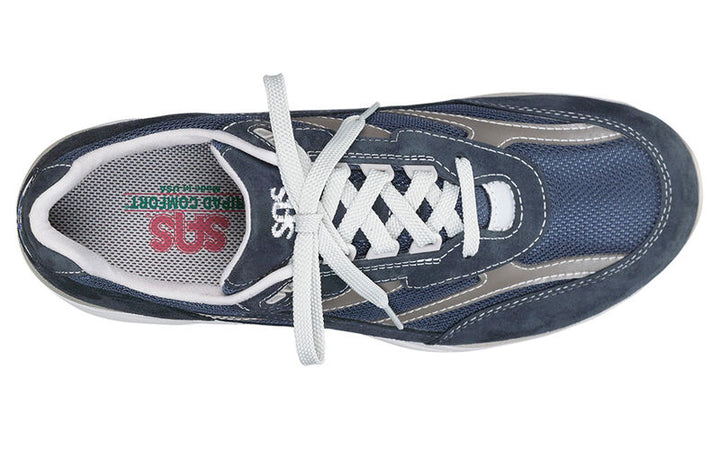 Men's SAS Journey Mesh Blue - Orleans Shoe Co.