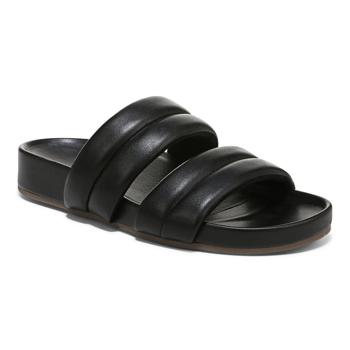 Vionic Women’s Mayla Slide Sandal Black - Orleans Shoe Co.