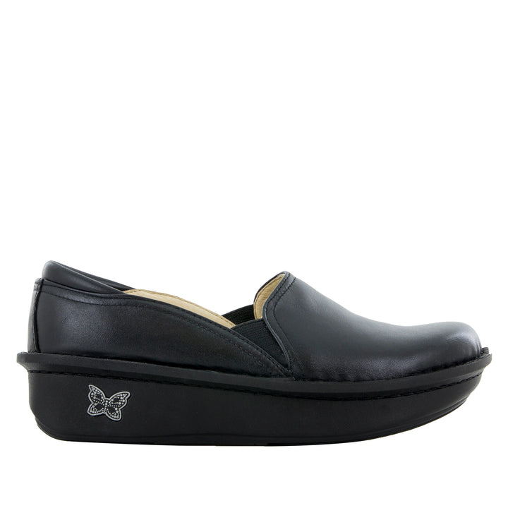 Women's Alegria Debra Black Slip-Resistant Nursing Shoe - Orleans Shoe Co.