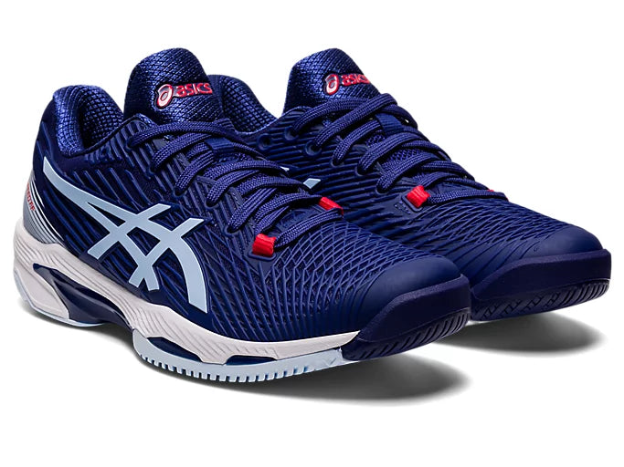 未使用品 asics SOLUTION SPEED FF2 OC 27cm ASICS Women's Solution Speed FF2 Dive Blue Soft Sky