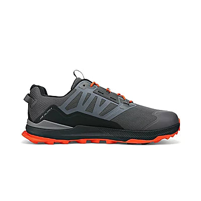 Altra Men’s Lone Peak Low 2 All-Wthr Gray Orange - Orleans Shoe Co.