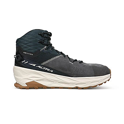 Men's Altra Olympus 5 Hike Mid GTX Black Grey - Orleans Shoe Co.