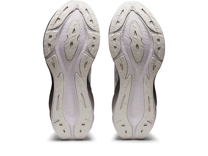 Women's Asics Novablast 3 Platinum White Pure Silver - Orleans Shoe Co.