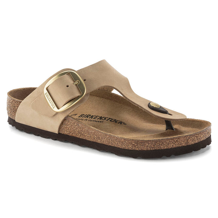 Birkenstock Women’s Gizeh Big Buckle Sandcastle - Orleans Shoe Co.