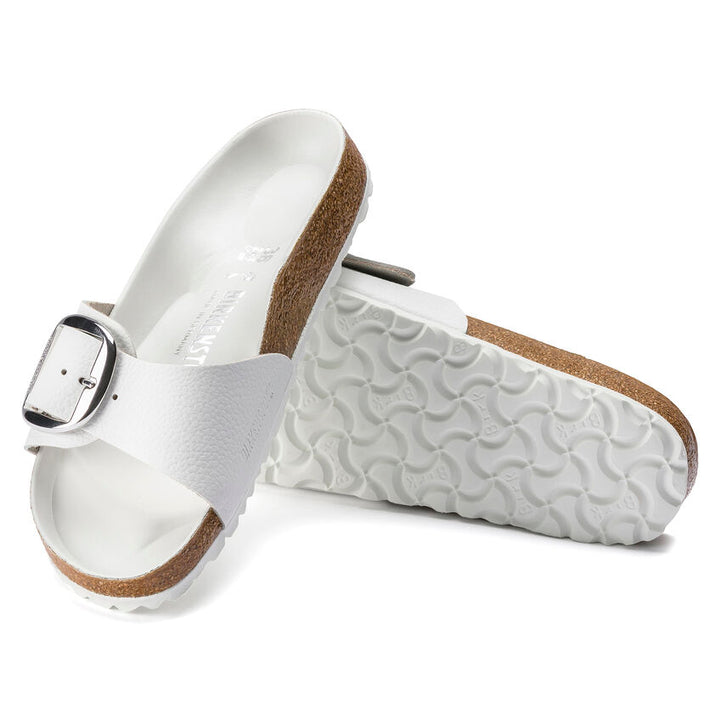 Birkenstock Women's Madrid Bid Buckle White - Orleans Shoe Co.