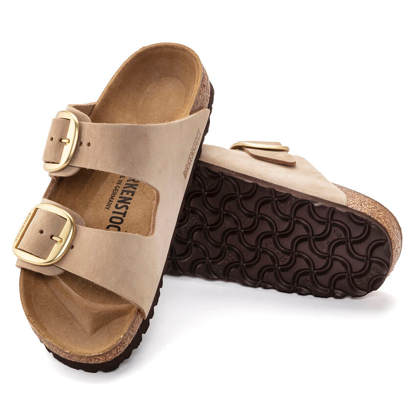 Birkenstock Women’s Arizona Big Buckle Sandcastle - Orleans Shoe Co.