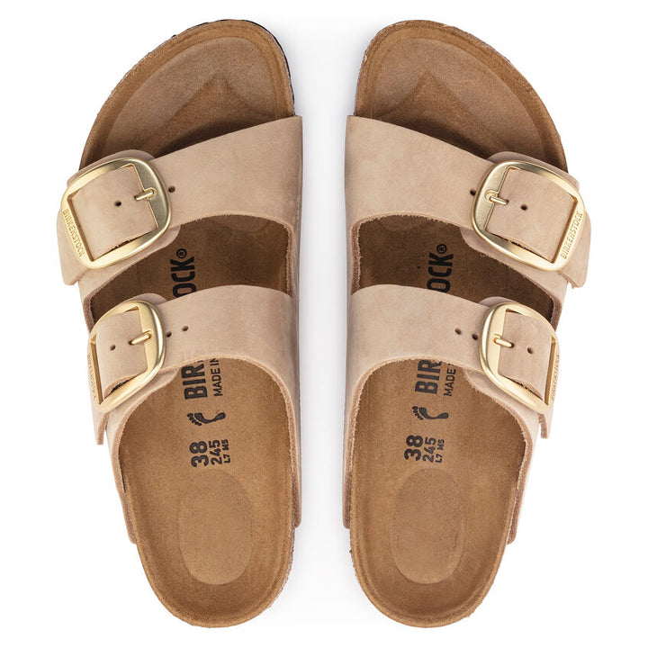 Birkenstock Women’s Arizona Big Buckle Sandcastle - Orleans Shoe Co.