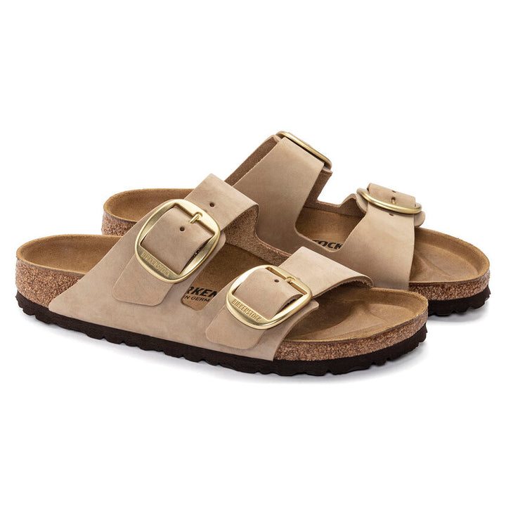 Birkenstock Women’s Arizona Big Buckle Sandcastle - Orleans Shoe Co.