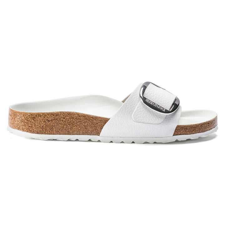 Birkenstock Women's Madrid Bid Buckle White - Orleans Shoe Co.