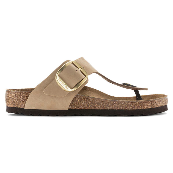 Birkenstock Women’s Gizeh Big Buckle Sandcastle - Orleans Shoe Co.