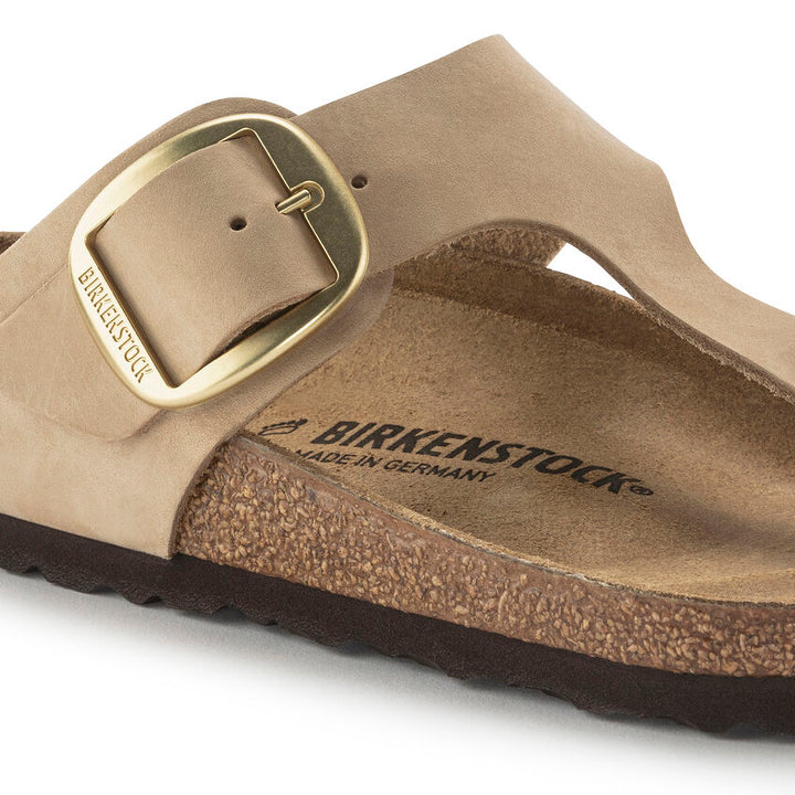 Birkenstock Women’s Gizeh Big Buckle Sandcastle - Orleans Shoe Co.