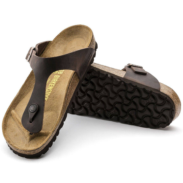 Gizeh Habana Leather Sandal - Orleans Shoe Co.