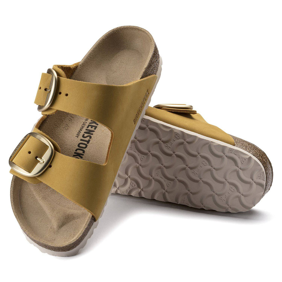 Women's Arizona Big Buckle Ochre Sandal - Orleans Shoe Co.