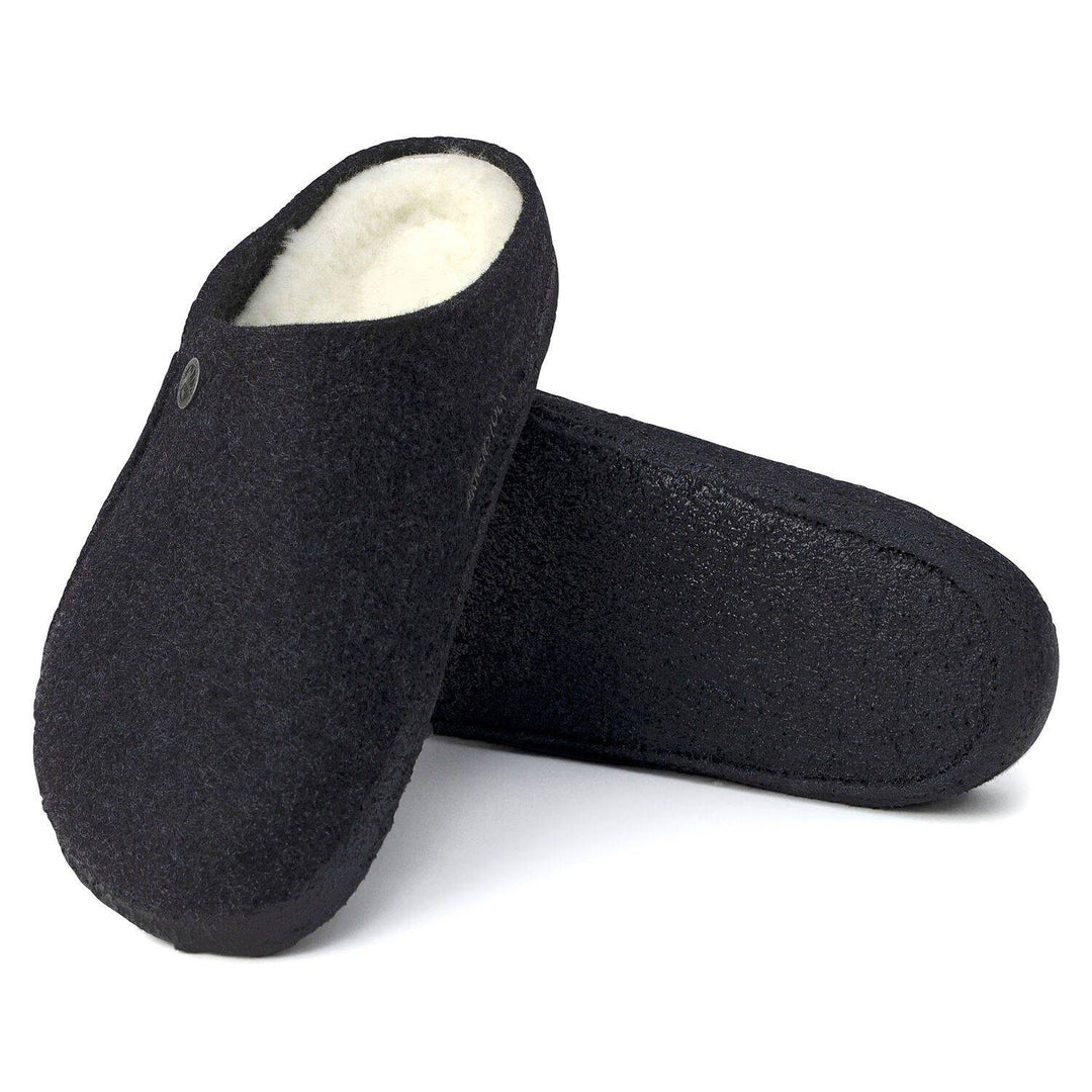 Women's Zermatt Slipper Anthracite Wool - Orleans Shoe Co.