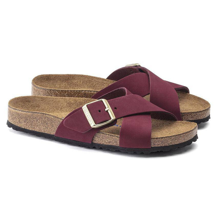 Siena Maroon Soft Footbed - Orleans Shoe Co.