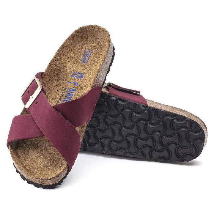 Siena Maroon Soft Footbed - Orleans Shoe Co.