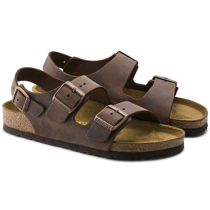Unisex Milano Habana Original footbed  Sandal - Orleans Shoe Co.