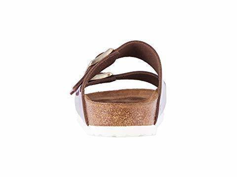 Women's Arizona Spectacular Pink Leather Soft Footbed Sandal - Orleans Shoe Co.