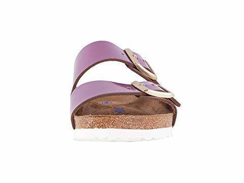 Women's Arizona Spectacular Pink Leather Soft Footbed Sandal - Orleans Shoe Co.