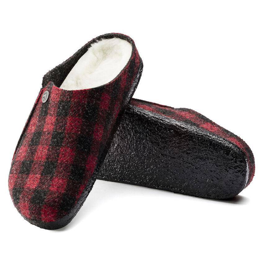 Women's Zermatt Red Plaid - Orleans Shoe Co.