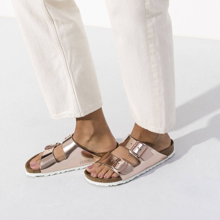 Womens Arizona Copper White Sole Soft Footbed - Orleans Shoe Co.