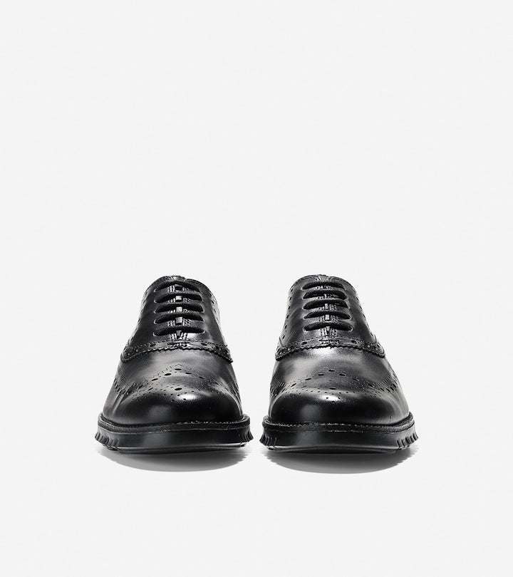 Men's Zerogrand Wingtip Oxford Black - Orleans Shoe Co.