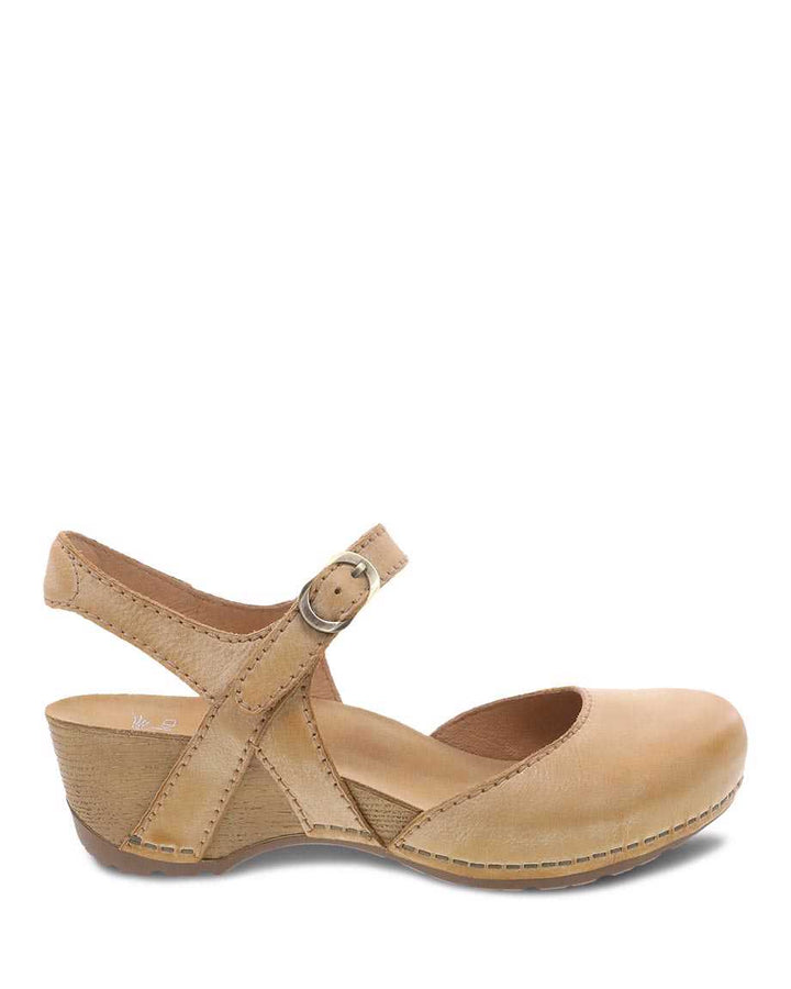 Dansko Women's Tiffani Milled Burnished Tan - Orleans Shoe Co.