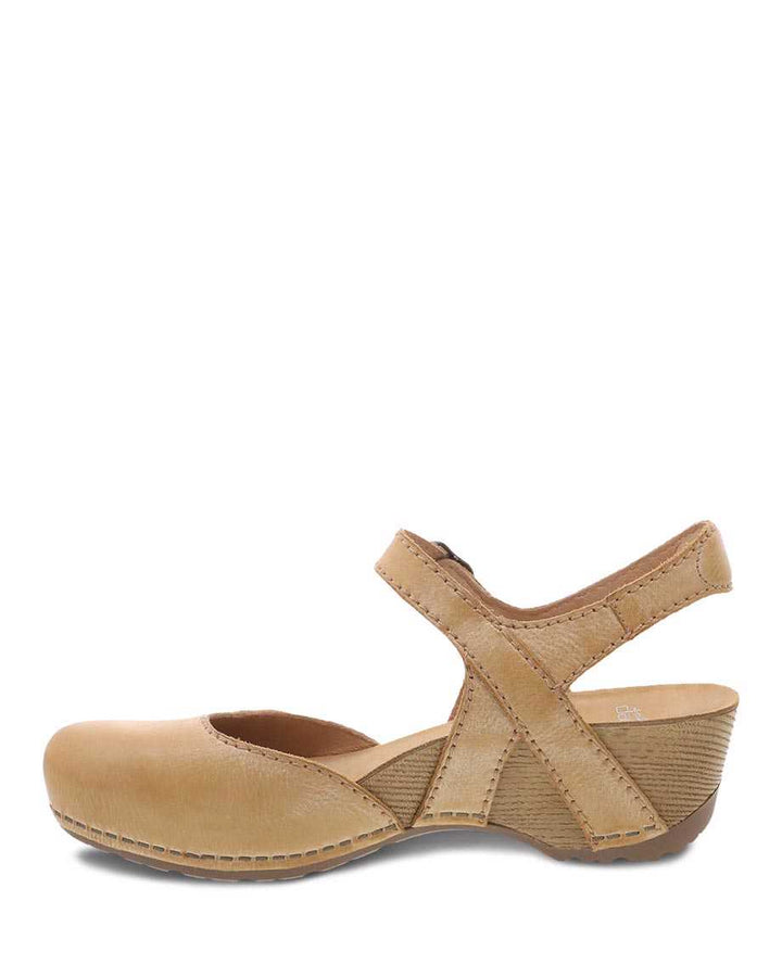 Dansko Women's Tiffani Milled Burnished Tan - Orleans Shoe Co.