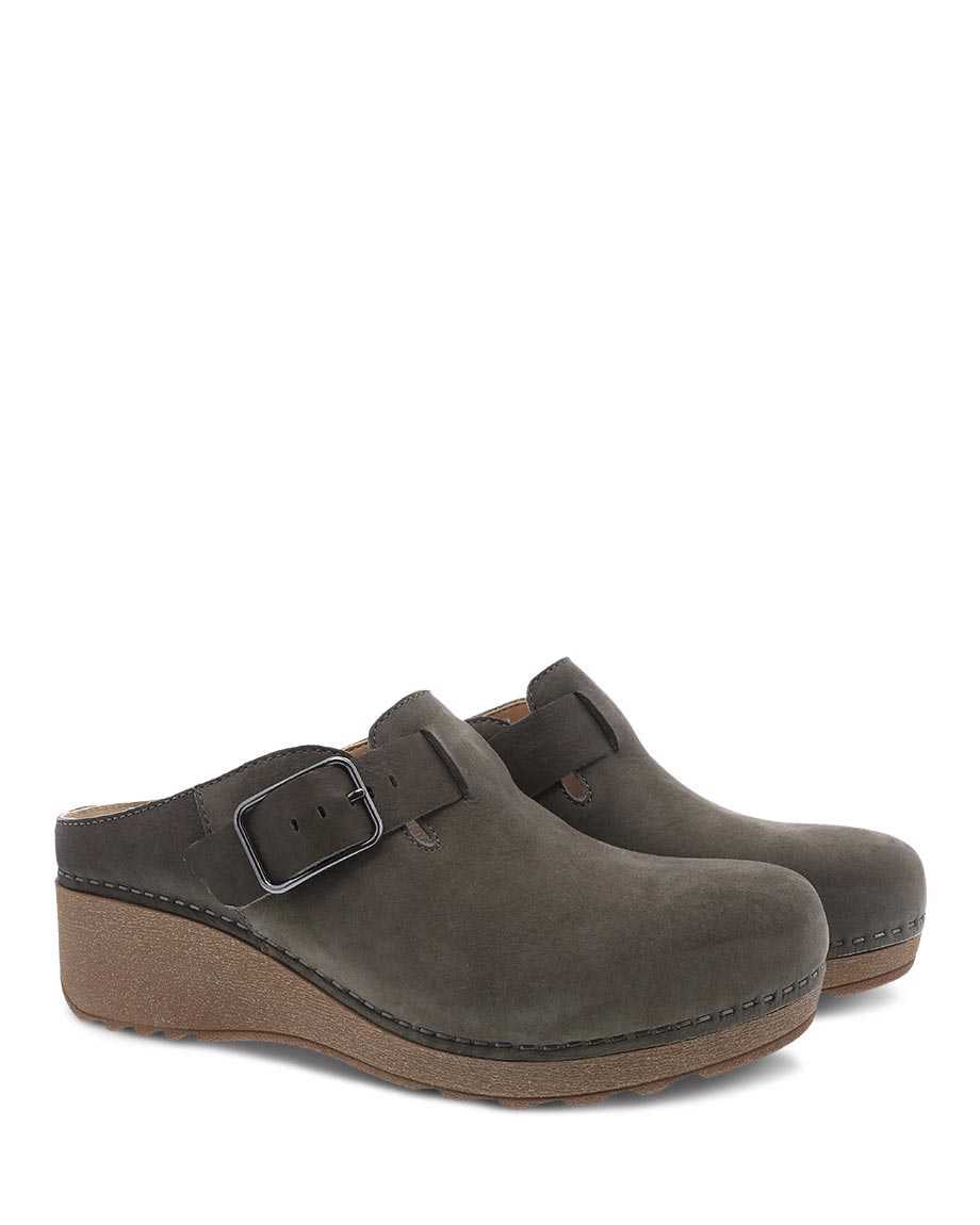 Dansko Women's Caia Milled Nubuck Taupe