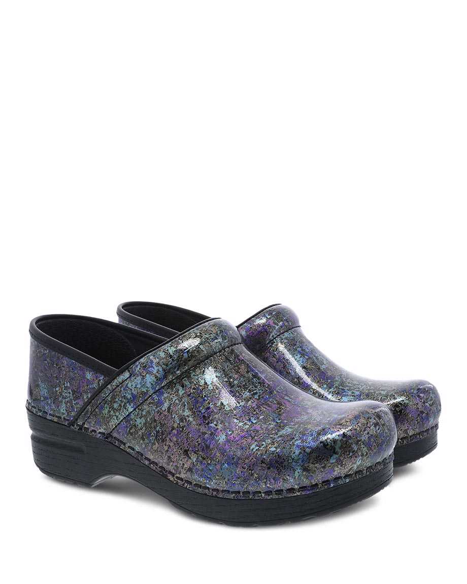 Women's Dansko Professional Patent Metallic Ink - Orleans Shoe Co.