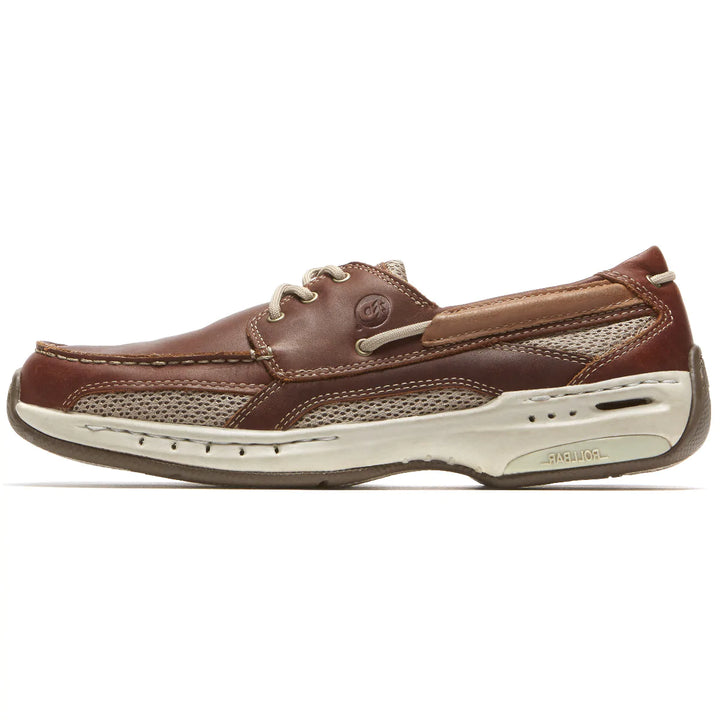 Men's Dunham Captain Boat Shoe Brown - Orleans Shoe Co.