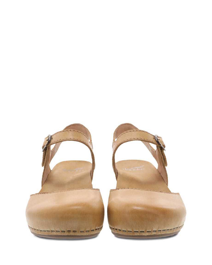 Dansko Women's Tiffani Milled Burnished Tan - Orleans Shoe Co.
