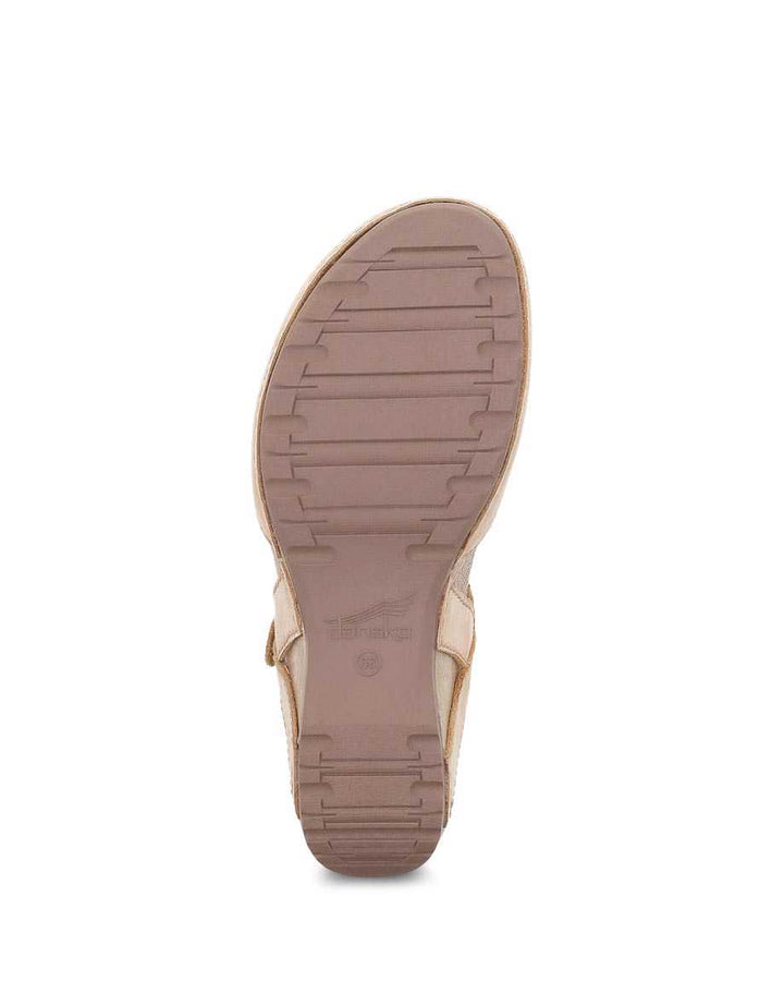 Dansko Women's Tiffani Milled Burnished Tan - Orleans Shoe Co.