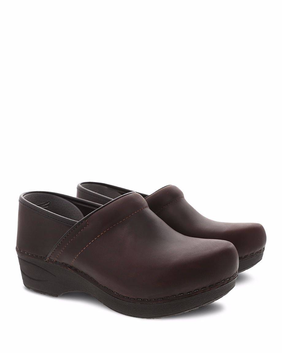 Women's Brown XP 2.0 Waterproof Pull Up Clogs - Orleans Shoe Co.