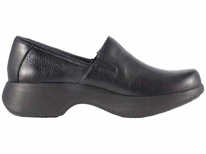 Women's Winona Black Milled Nappa Clog - Orleans Shoe Co.