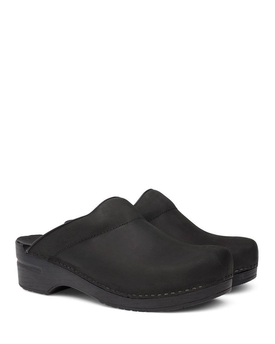 Men's Karl Black Oiled Clog - Orleans Shoe Co.