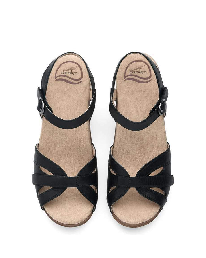 Season Black Sandal - Orleans Shoe Co.